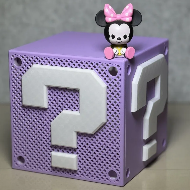 창의적인 3D 프린팅 NAS 케이스, 4+2 베이 물음표 디자인 ITX 엔클로저, 독특한 장 PC 하드웨어(디스플레이용)