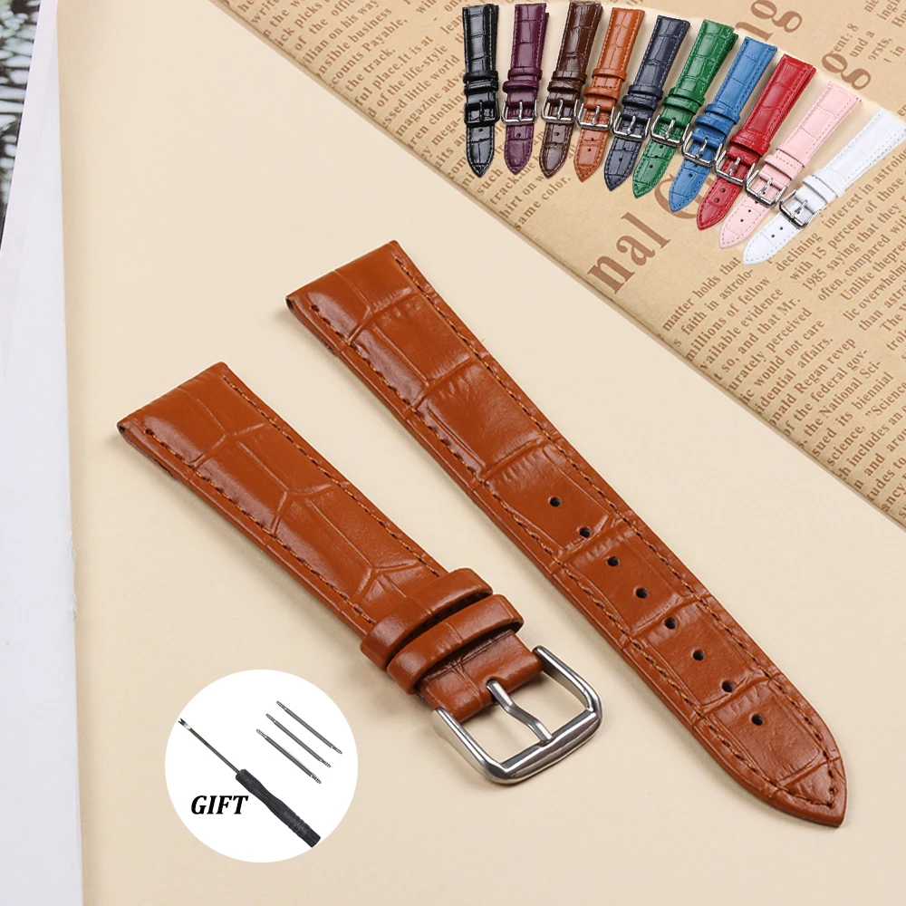 Affordable Trendy Calfskin 19 mm Watch Wristband W0310GSPGAT_K0014541