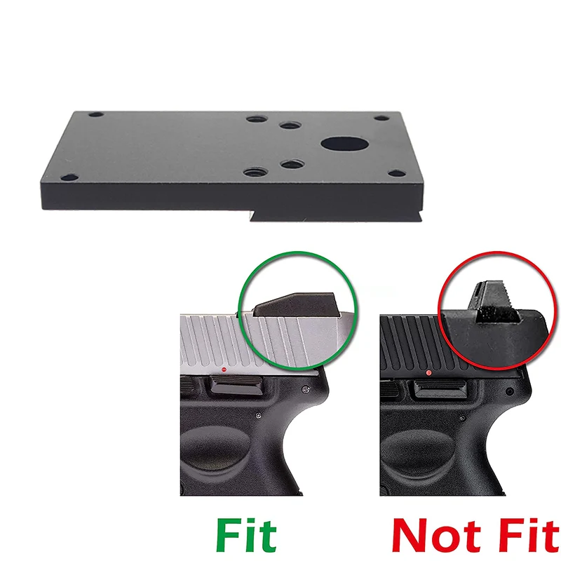 Metal Base Red Dot Optic Sight Mount Plate for Taurus G2C G2S PT111 PT140 G2 PT709 PT740 TX22 9 mm.40 Mini RMR optics equipment