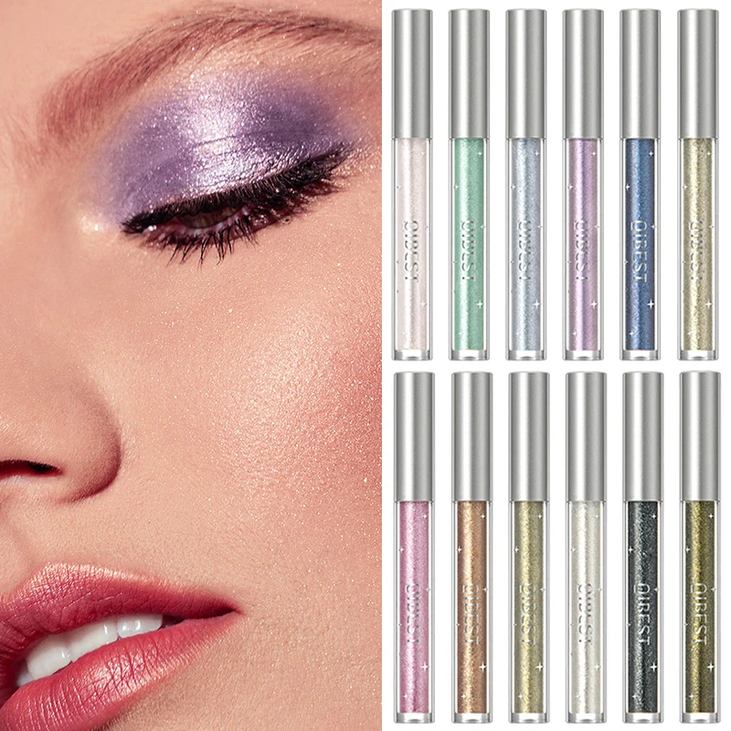 

1PC Shimmer And Shiny Monochrome Liquid Glitter Eyeliner Eyeshadow Makeup Metallic Eye Liner Pen Eye Beauty Party Makeup Tools