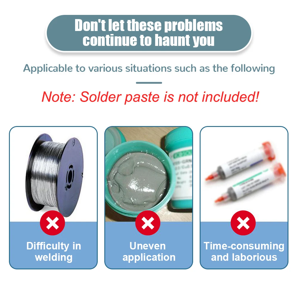 Solder Paste Extruder Welding Green Oil Booster Propulsion Tool Uv Glue Rod Boosters Circuit Board Soldering Accessories Tools