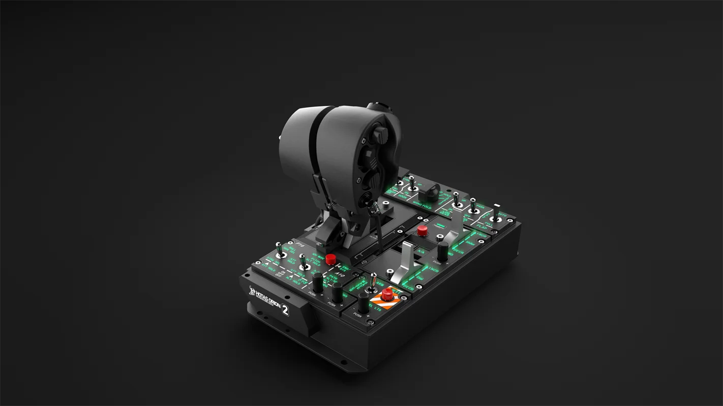 2023 Nuovo F18 Orion Acceleratore All-Metal Hotas Acceleratore Dcs Il2 Xp