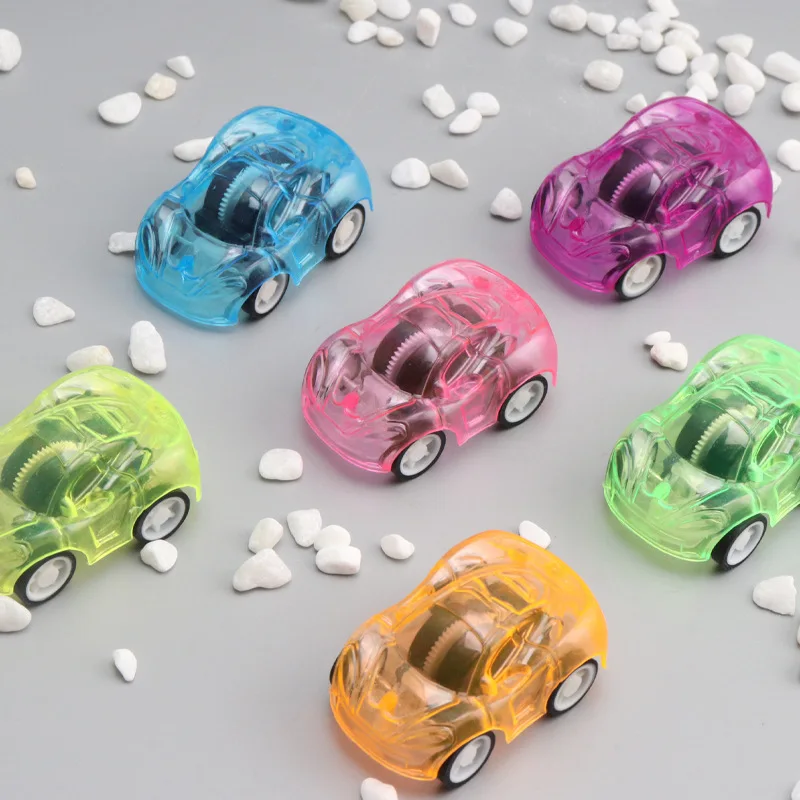 

Creative Novel Toys Transparent Jai Ai Car Inertia Car Children's Fall-resistant Jai Animal Baby Educational Toys