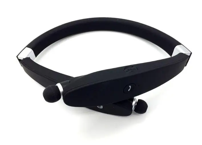 New Sweatproof Wireless Earphone Stereo NeckBand Foldable Headphones Bluetooth Retractable Earbuds For LG PK HBS900 HBS730