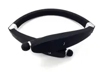 New Sweatproof Wireless Earphone Stereo NeckBand Foldable Headphones Bluetooth Retractable Earbuds For LG PK HBS900 HBS730 - Image 5