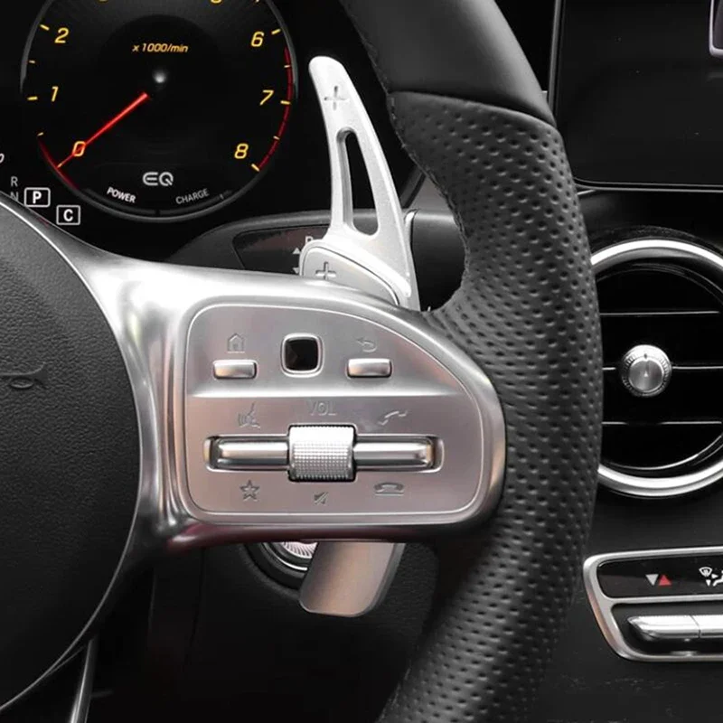 Lenkrad-Schaltwippen-Verlängerung für Mercedes-Benz A-Klasse W177 Limousine V177 B C E-Klasse W205 W246 W213 GLA – Detail 4