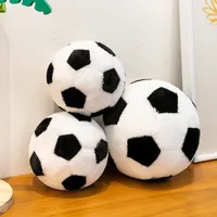 Soccer Sports Ball Throw Pillow Stuffed Soft Plush Toy Realistic Football Home Sofa Decoration Cushion Pillow Gift 5