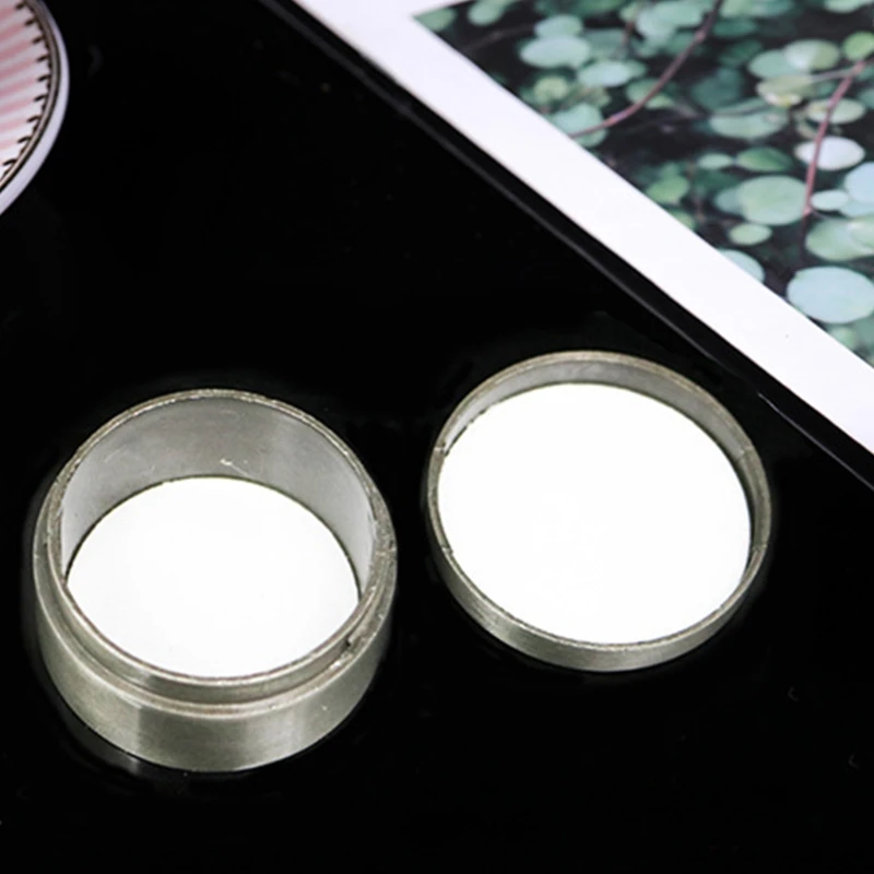 Retro Small Jewelry Box with Lid for Earrings Ring Necklace Mini Candles Storage Fillable Bottle Container