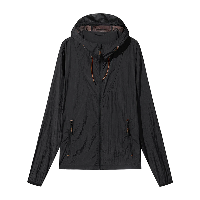 Summer Sunscreen Jacket 2024 New Camping Waterproof Ice Silk Cool and Breathable Hooded Wind CoatWomen's Sunscreen Clothing