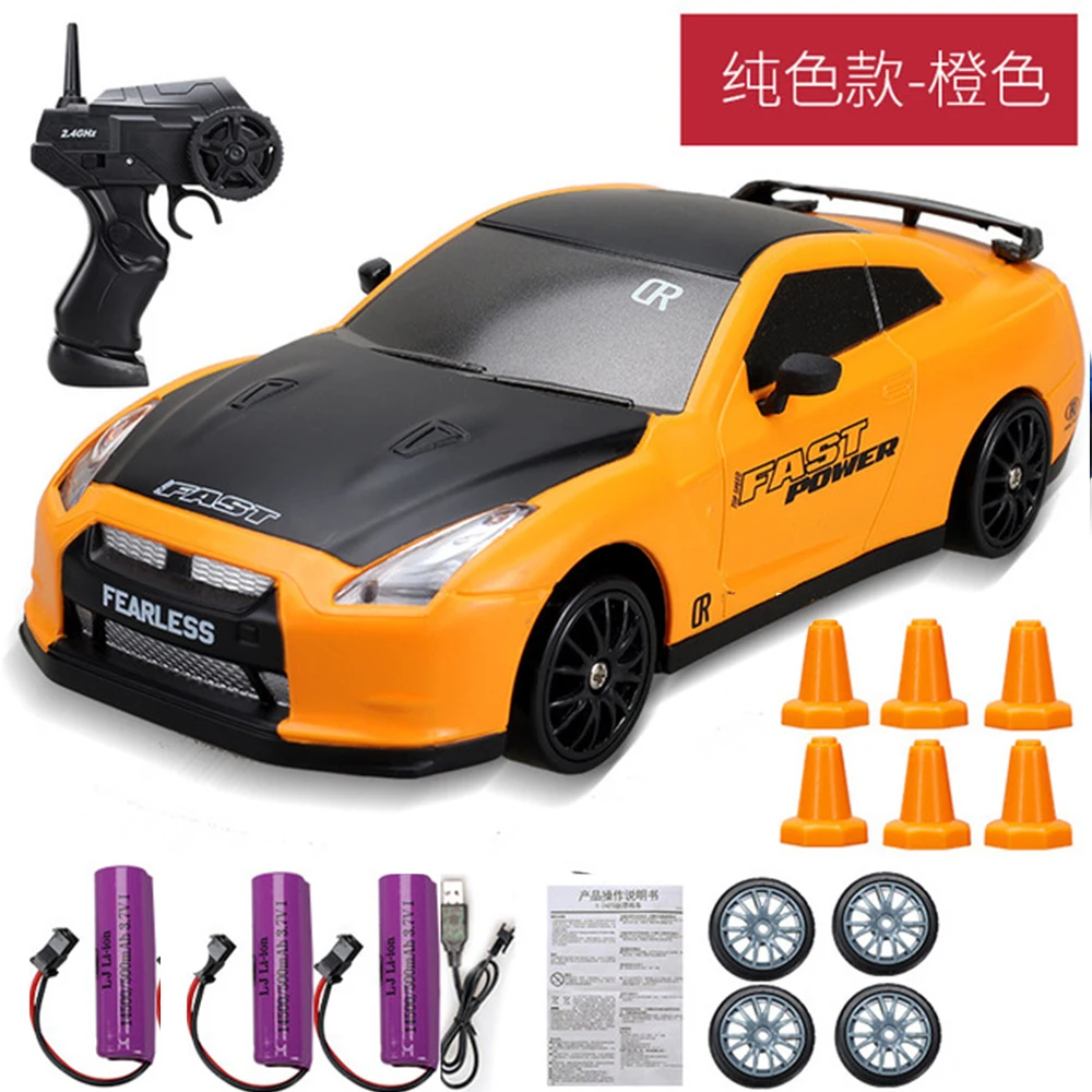 2.4G Drift Rc Car 4WD RC Drift Car Toy Remote Control GTR Model AE86 Vehicle Car RC Racing Car Toy for Children Christmas Gifts fastest rc car in the world RC Cars