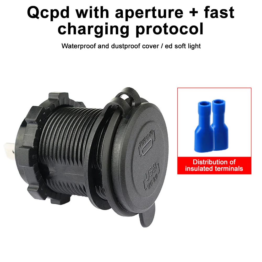 ο 12V/24V  ڵ  USB QC3.0 PD C ڵ       ڵ 