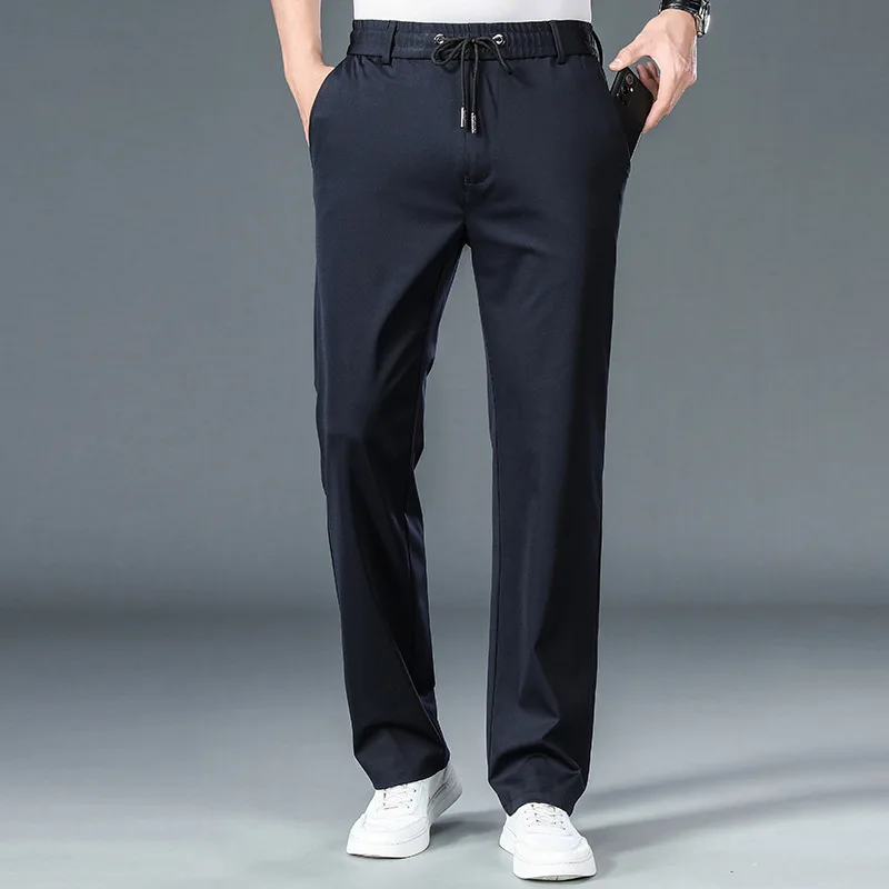Winter 10XL Oversize Men's Formal Pants Trousers For Men Casual Dress Tailoring Clothes Social Suit Clothing Slacks Pants Mens
