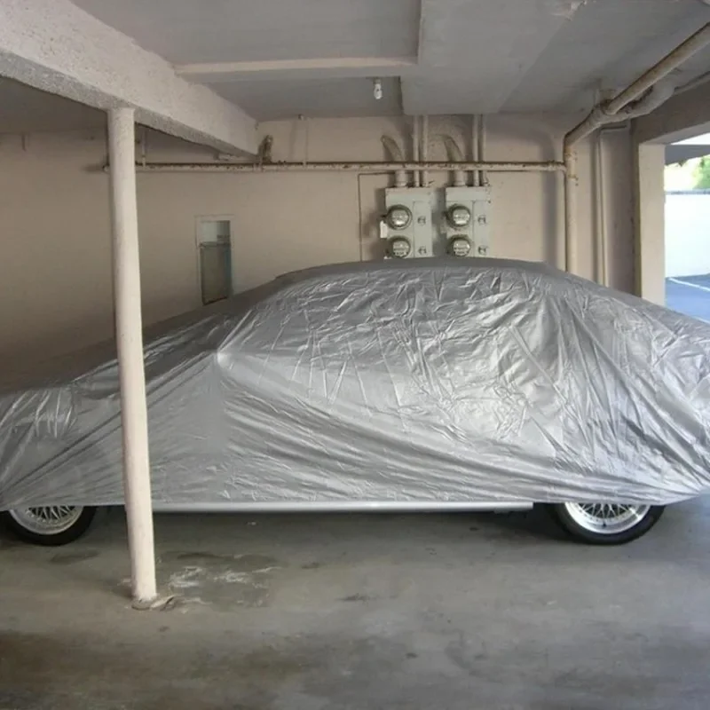 All-Season Universal Silver Car Protection Cover