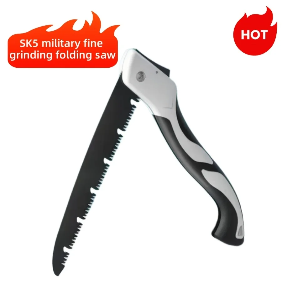 Large Handmade Folding Steel Saw Multi-Functional Fast Cutting For Wood Tree Branches Carpenters DIY Enthusiasts Outdoor Lovers