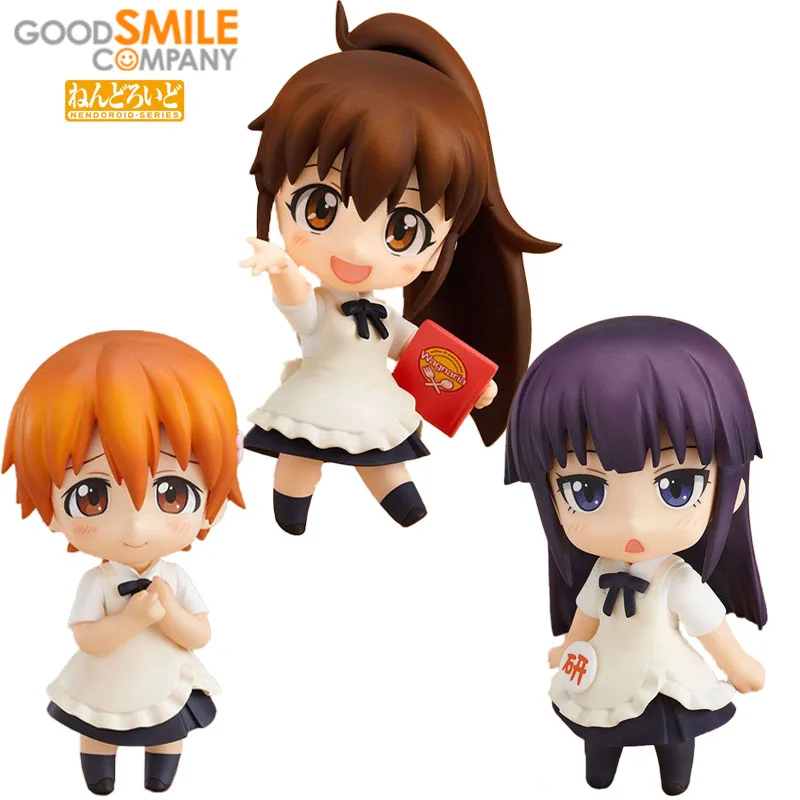 

Original GSC Good Smile NENDOROID 230 233 219 Inami Mahiru Yamada Aoi Taneshima Popura WORKING PVC Action Figure Anime Model