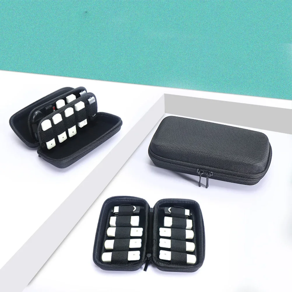 USB Flash Drive Case Thumb Drive Holder Memory Card SD SDXC SDHC Card Holder Organizer Bag for USB Flash Drive Pen