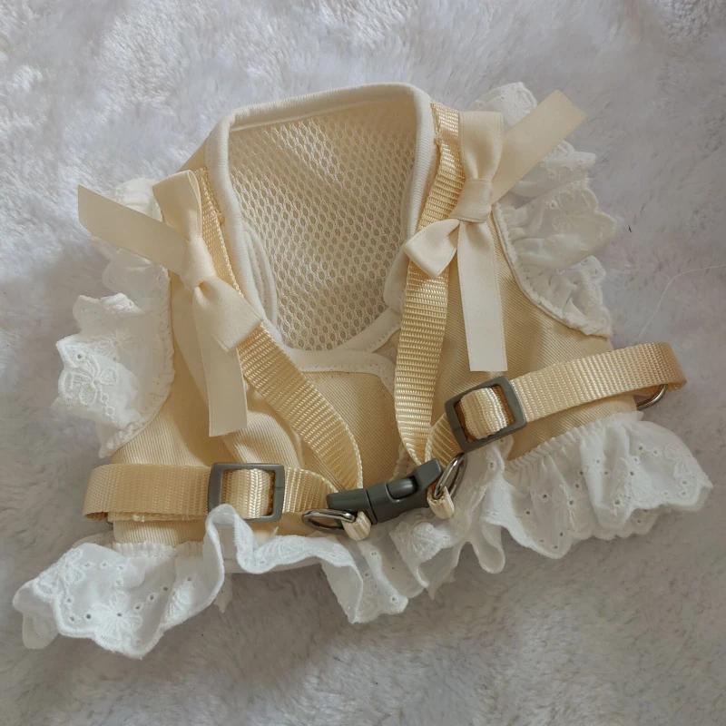 Pettorina Per Cani Gilet Pet Lead Yorkshire Terrier Pomeranian Shih Tzu Malta Bichon Barboncino Schnauzer Costume Per Cani Walk Dog Products