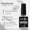 RS NAIL 10ml Nail Glue Remover False Nails Tips Rhinestone Remover Tools Transparent Fast Dissolve Degreaser Liquid Glue 5