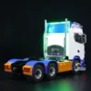 RTR 770S 1/14 RC Tractor Trcuk 6x6 Metal Chassis Remote Control 2-speed Gearbox Car Vehicle Light Sound Set RC Toys THZH2043 2