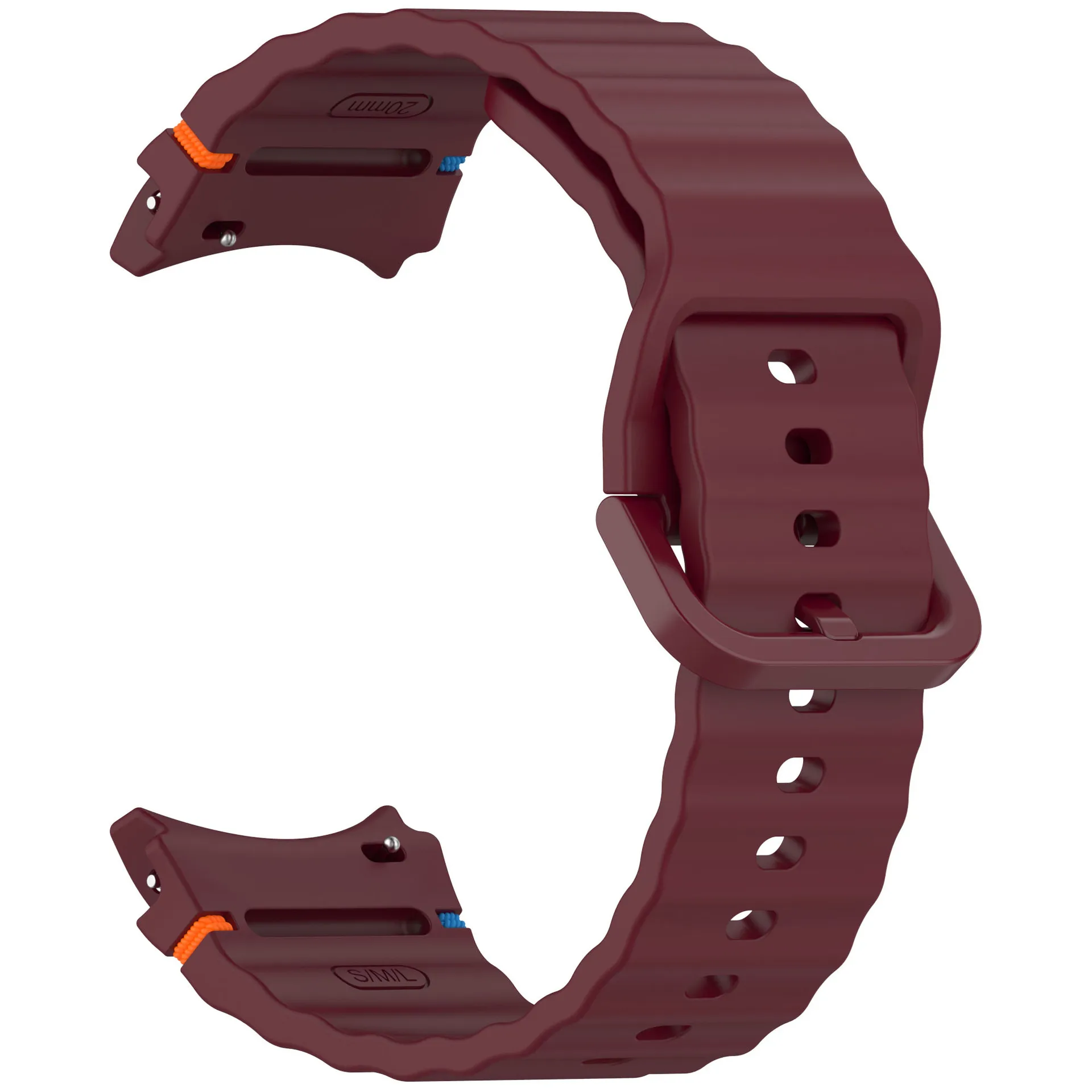 Premium No Gaps Silicone Sports Band - Universal Smartwatch Accessory