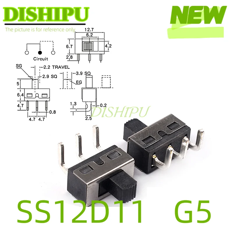 10–30 Stück Kippschalter Ss-23E04G3 G4 (2P3T) (2P2T) Ss12D00 Ss12D10 Ss12D11 Sk13D07V Ss12F15V Ss12D07V Sk01L Sk02Lsk09 Sk09B Sk09 – Detail 11