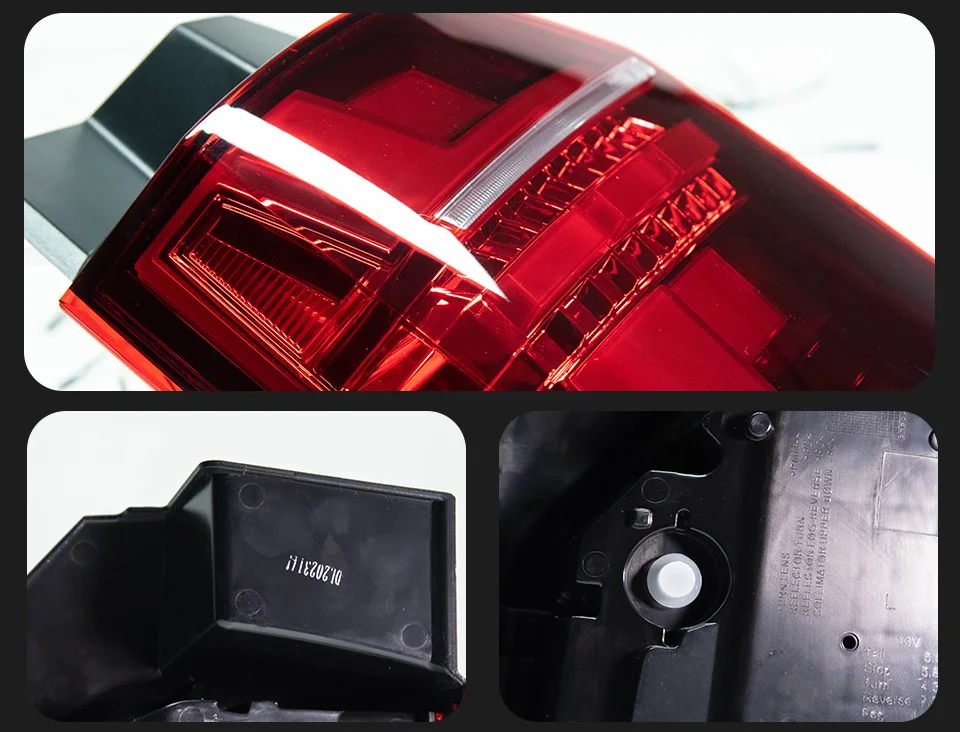 CG Dynamic Animation LED Rear Taillight Fits Volkswagen Multivan T6 2015-2019