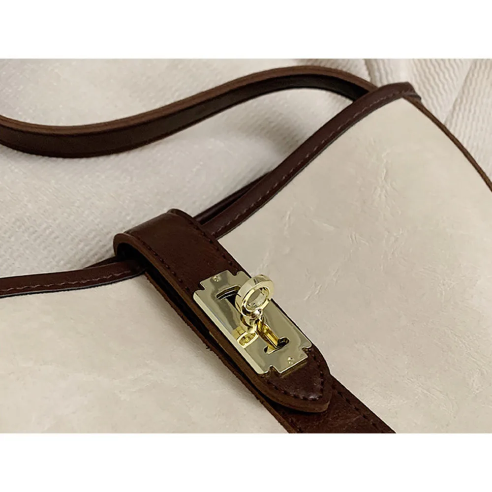 Borsa a secchiello sottobraccio alla moda per donna 2024 Nuova borsa a tracolla per pendolari dal design di alta qualità e di nicchia_voghion.com