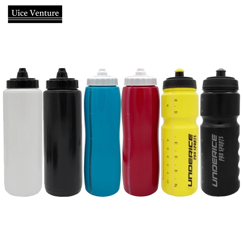 Sports Bottle Hockey Water Bottle 1000ML Hockey Gloves BPA Free Ice Football Lacrosse Bottles Sports Equipment
