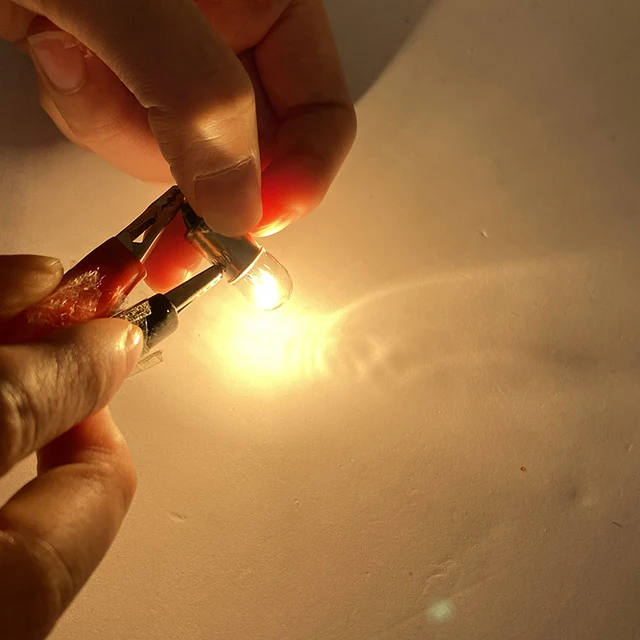 10/4PCS T8.5 Ba9s Signal Lamp T4W Chip For Car Roof lights Mirror