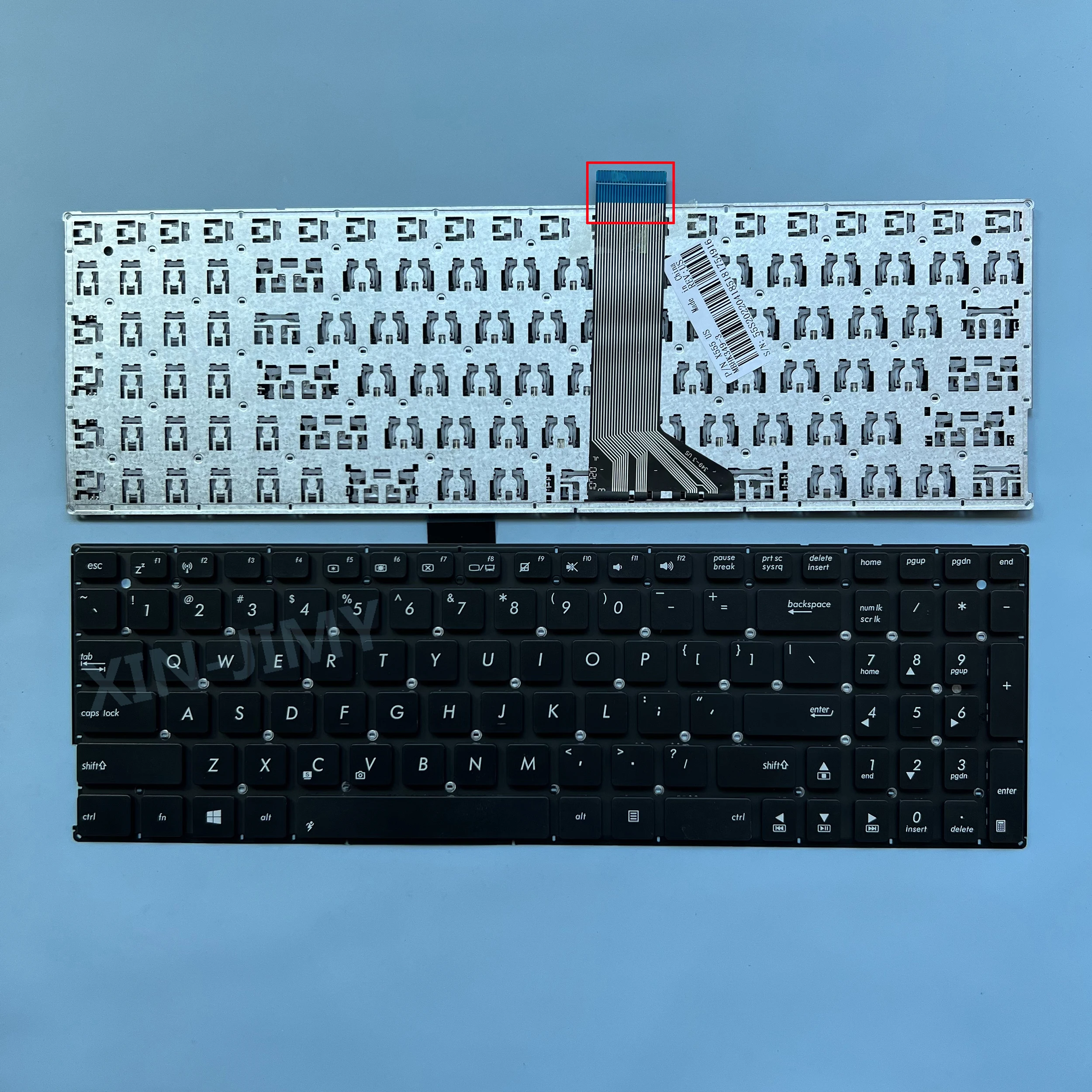 XIN US клавиатура для ноутбука ASUS x551 X551M X551MA X551C X551CA X555 X555LA X555U K555Y F551 F551CA F551MA F551MAV R512C TP550