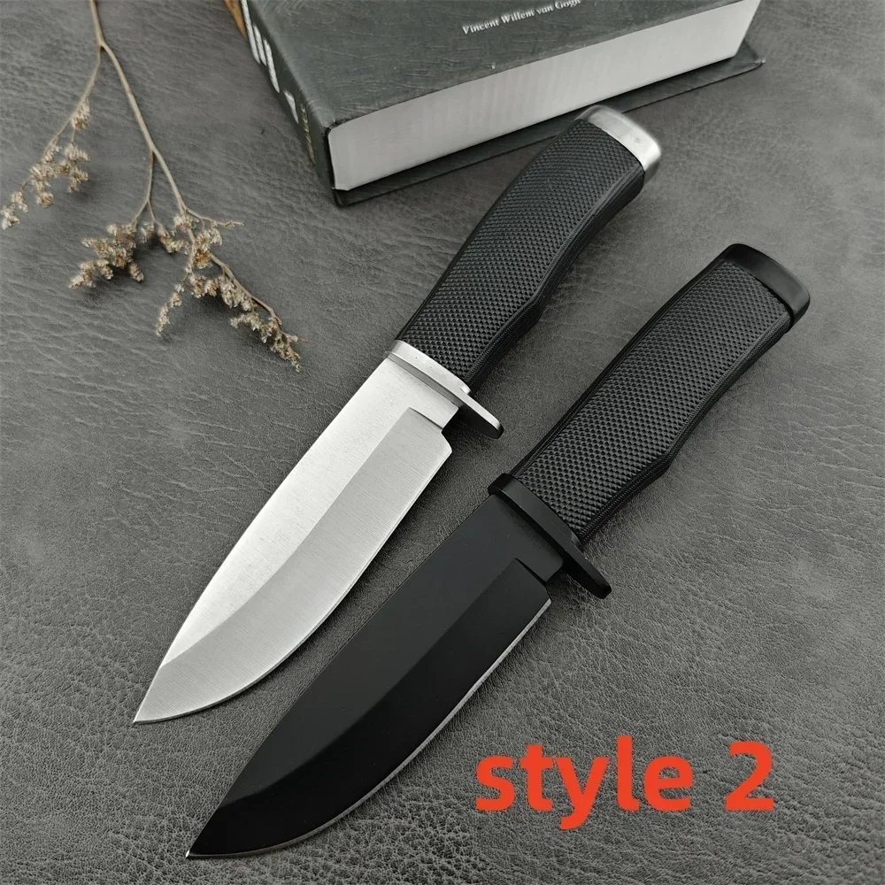 Black Kabar Becker Campanion BK2 Black Coated Blade Nylon Handle Hunting Tactical Outdoor Self Defense Military Knives 4