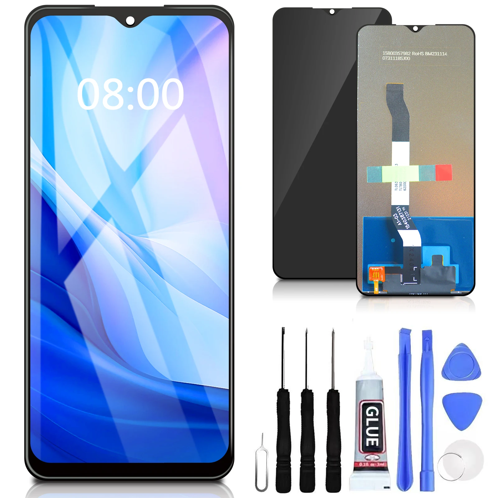 

6.3" For Redmi Note 8 M1908C3JH LCD Display Touch Screen Digitizer Assembly Display Replacement