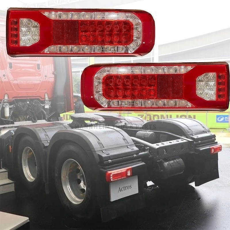 새로운 악트로스 LED 트럭 후미등 자동차 트레일 24V 메르세데스-벤츠 트럭..