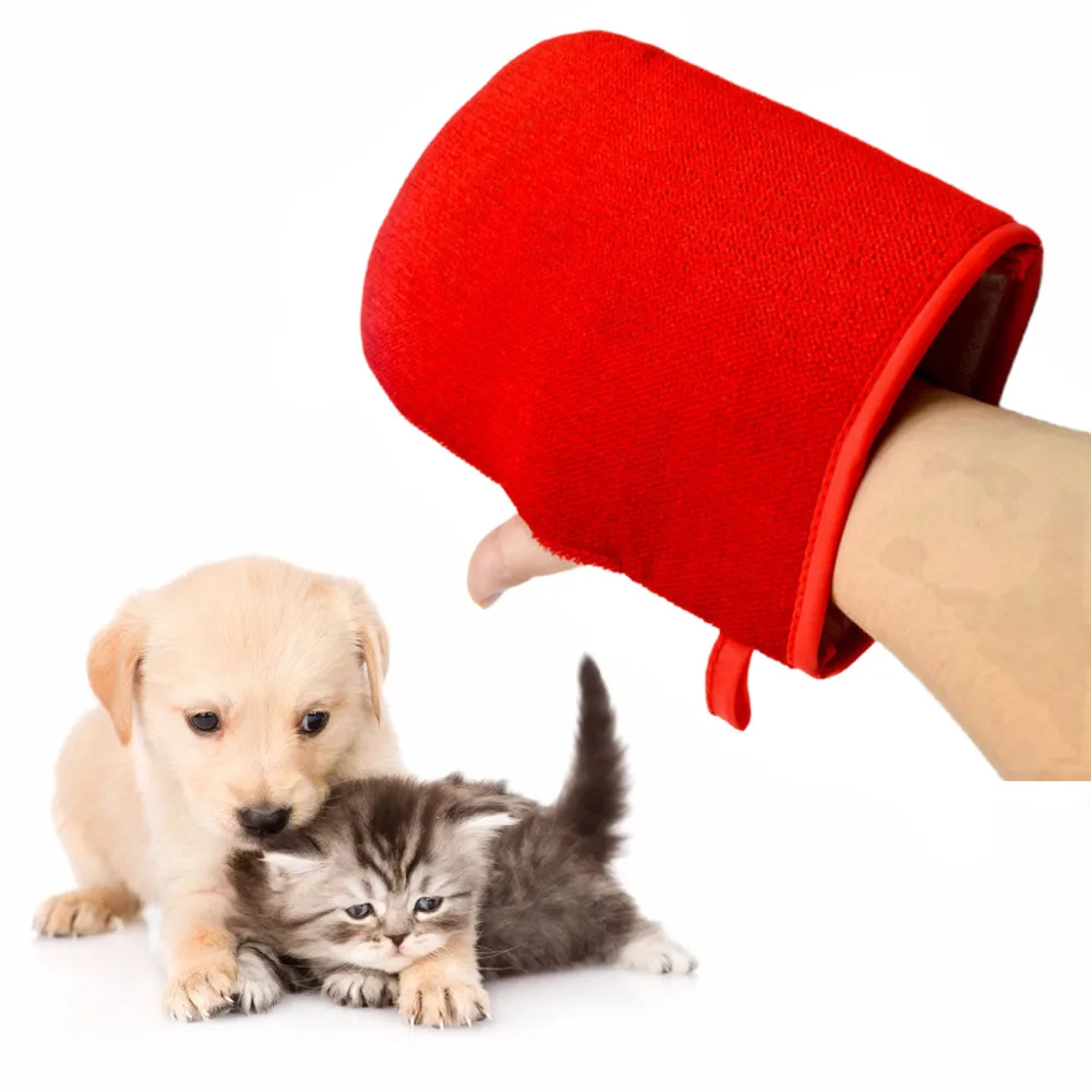 Pet Dog Hair Removal Glove Cleaning Grooming Dogs Massage Soft Lint Products Cat Supplies Dog Bathing Massage Glove Brush pet grooming gloves,pet hair remover gloves