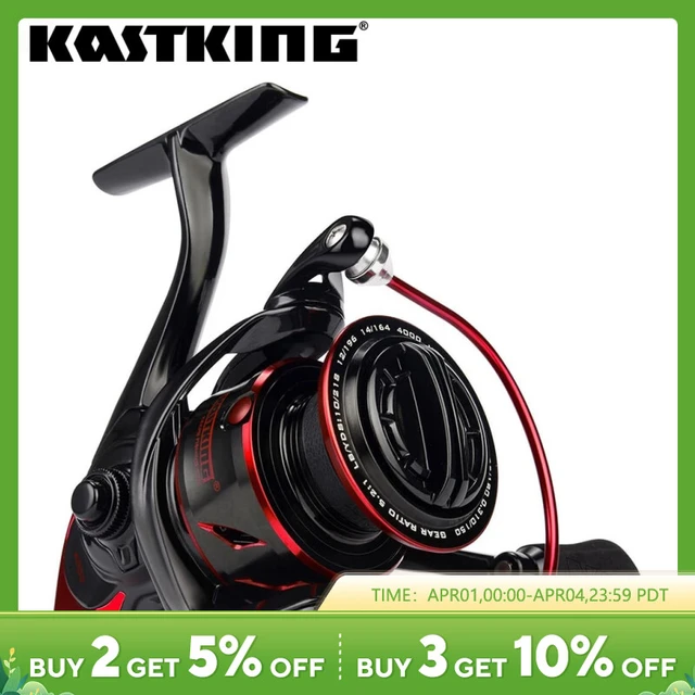 Sharky Cutkastking Sharky Iii Spinning Reel - 10+1 Bb, 18kg Max Drag,  Multi-environment