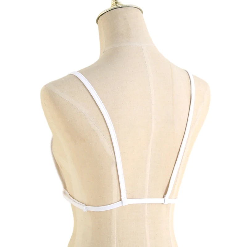 Cotton Invisible Mock Camisole Bra Wrapped Chest Overlay Modesty Panel Vest Women Cleavage Cover Camisole Underwear women lingerie bra