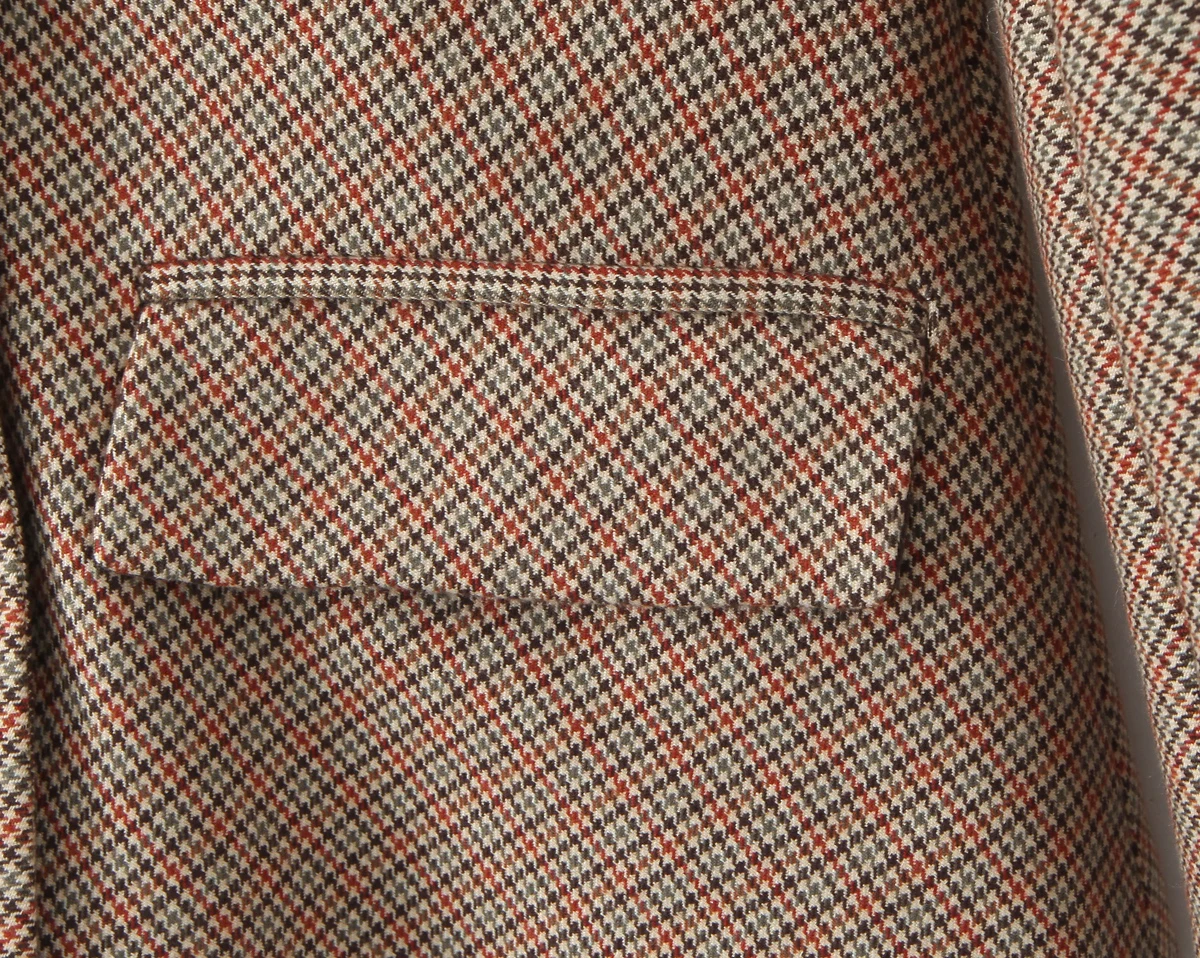 2 pieces 1 set Women Slim Boning Waist Removable Faux Fur Collar Houndstooth Plaid Blazer + High Waist A line Mini Skirt Suits