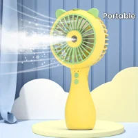 Handheld Fog Fan, Small Rechargeable Personal Cooling Fan with Portable Fog Water Function, Suitable for Indoor Travel Use 1
