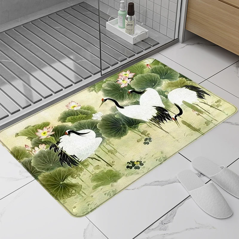 

Door Mat Chinese Style Entrance Carpet Prayer Rug Carpets Living Room Mats Custom Home Rugs Bath Foot Kitchen Bathroom Doormat