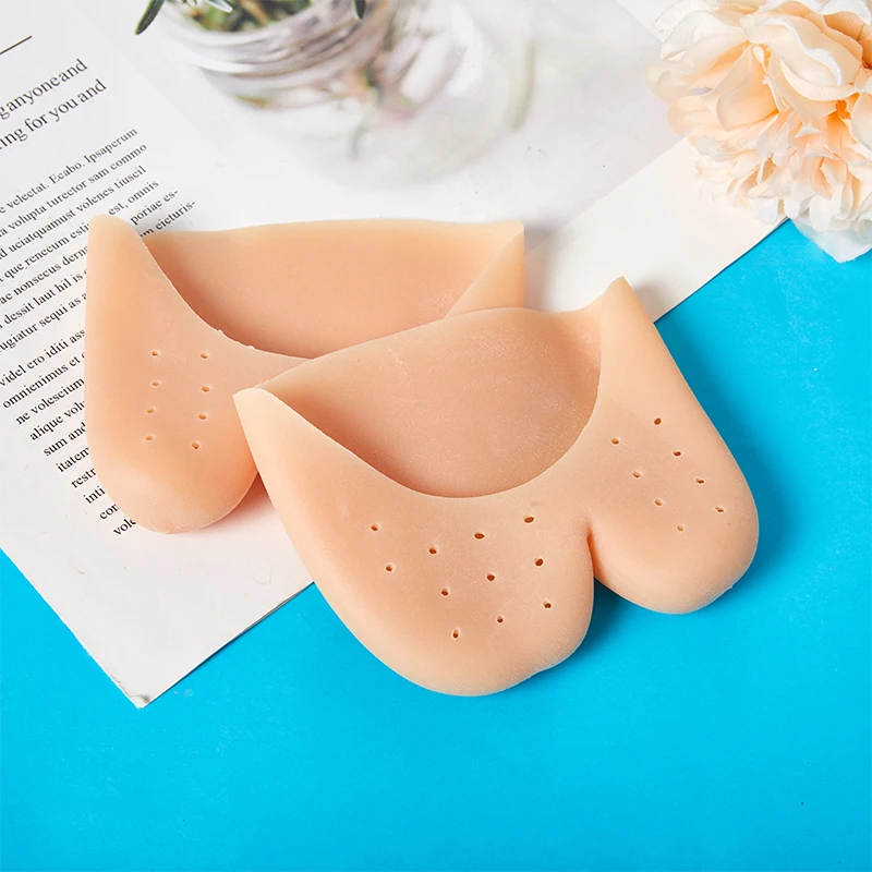 

1 Pair Massge Toe Pad Silicone Toe Sleeve Foot Protection Ballet High Heels Hallux Valgus Gel Protective Protector Care Tool