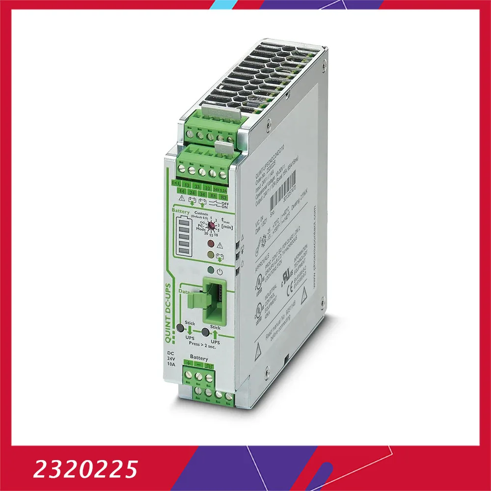 

2320225 QUINT-UPS/24DC/24DC/10 quint DC-UPS для Феникса, 24VDC/10A источник бесперебойного питания