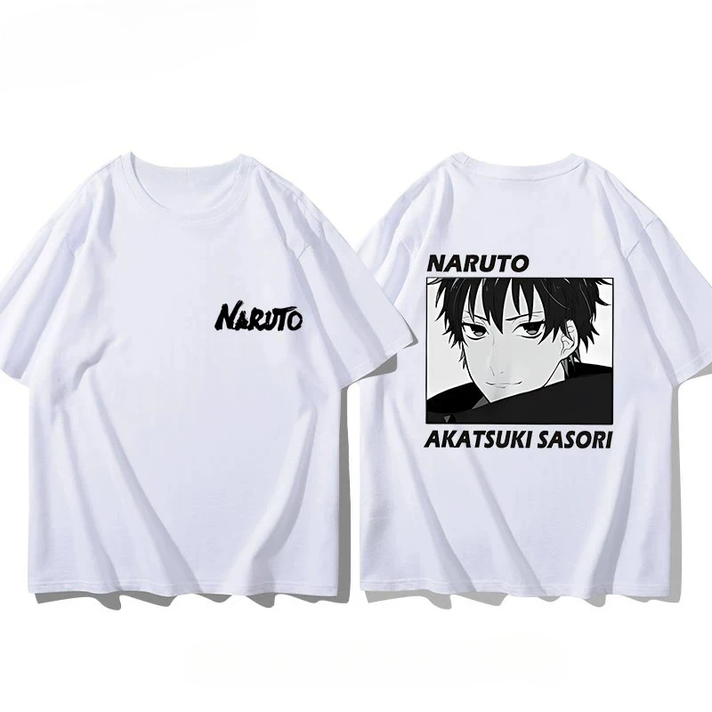 Premium Naruto Uzumaki Graphic Print Men's T-Shirt - 100% Cotton Luxury Designer Summer Tee
