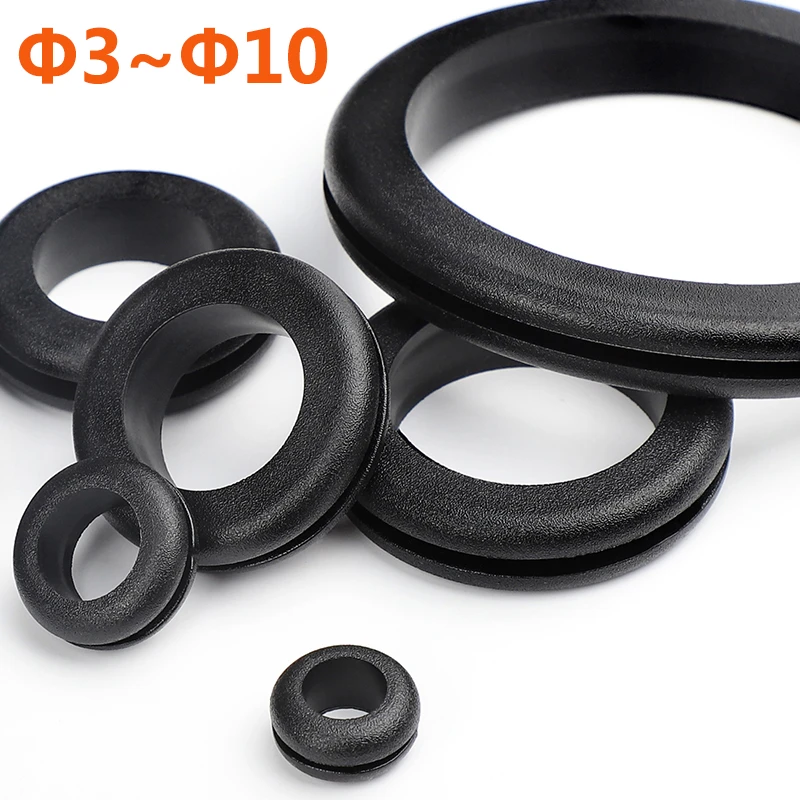 380mm Thickness Rubber Seal Ring Oil Sealing Grommet Gasket For Protects Wire Cable Hole