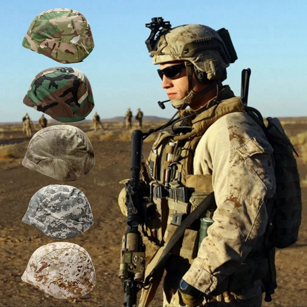 M88 Military Tactical Helmet CS Game Army Training Airsoft Sports Protection Equipment Camouflage Cover Fast Helmet Accessories