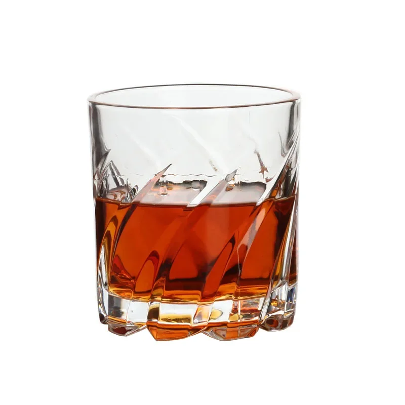 Cocktail Shaker Rotating Whiskey Glass Old Fashioned Glass for Drinking Bourbon,Scotch,Cocktails,Whisky, Shake Cup
