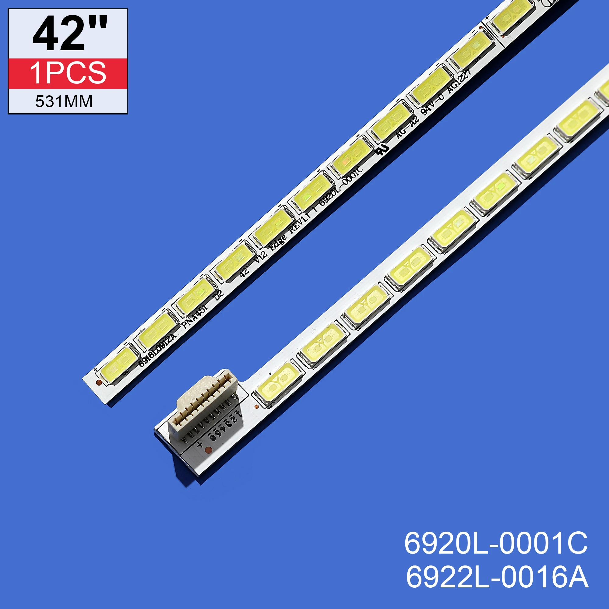 100% 새로운 42 V12 엣지 REV1.1 6920L 0001C 6922L 0016A LC420EUN, 1 개 = 60LED ...
