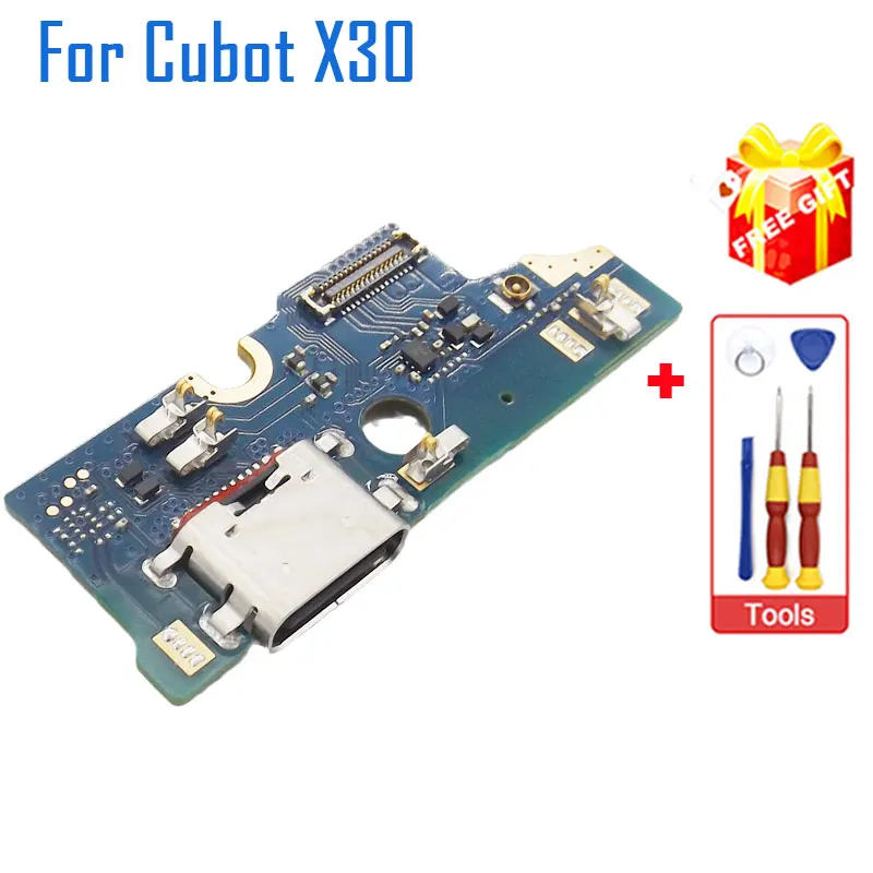 

CUBOT X30 USB Board New Original Charge Base Port Plug Board With Microphone Repair Replacement Accessories For CUBOT X30 Phone