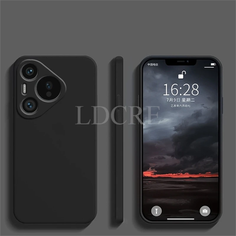 Liquid Silicone Soft Rubber Phone Case Cover - Enhanced Protection