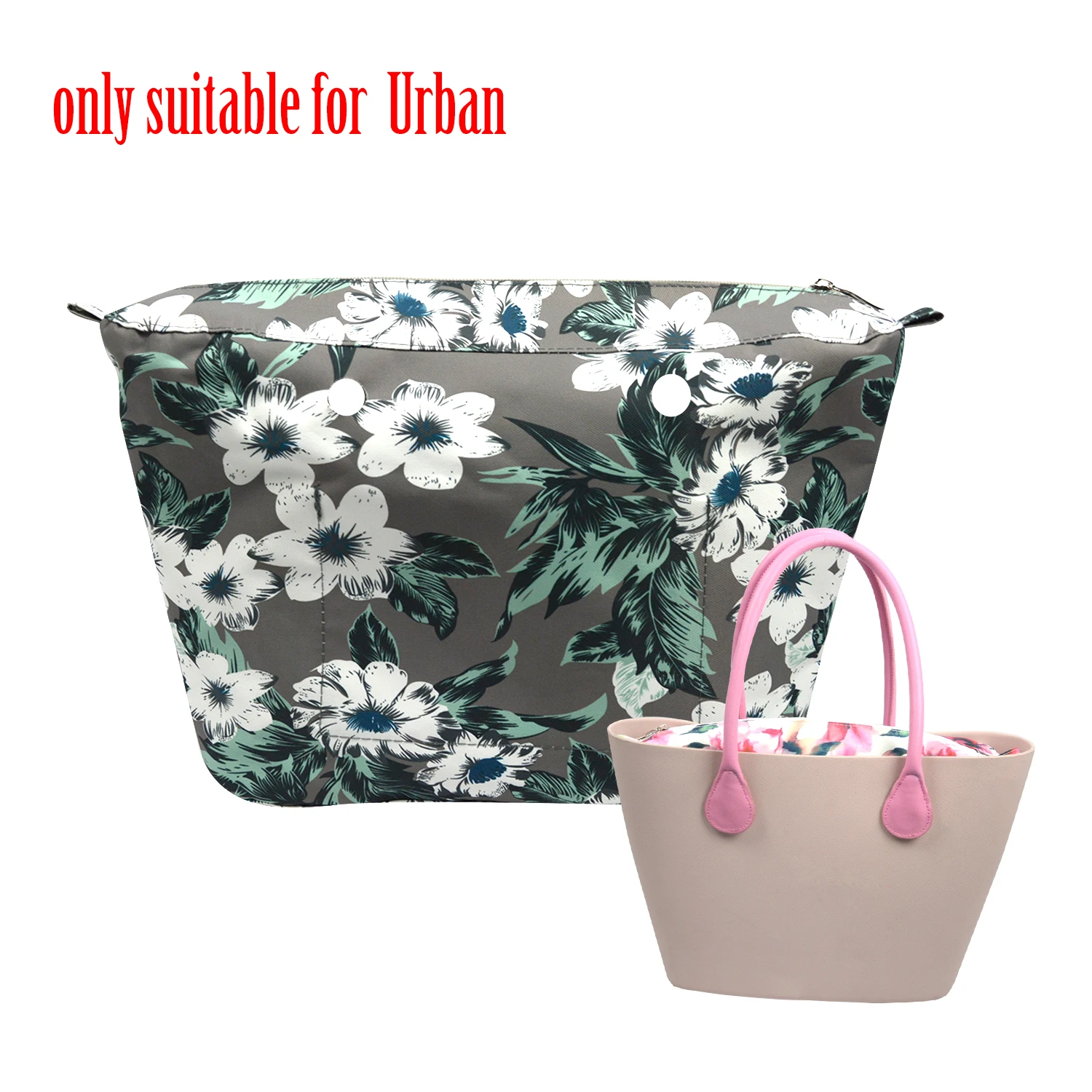 2023 Nuovo Tessuto In Twill Composito Impermeabile Fodera Interna Inserto Tasca Con Cerniera Per Big Obag Urban Per O Bag Urban Big