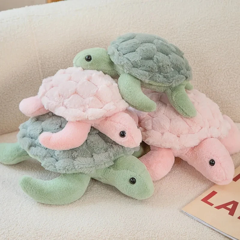 

Kawaii Funny Cute Turtle Stuffed Animals Soft Sea Turtle Plush Toy Tortoise Plush Pillow Gifts for Kids Birthday Christmas